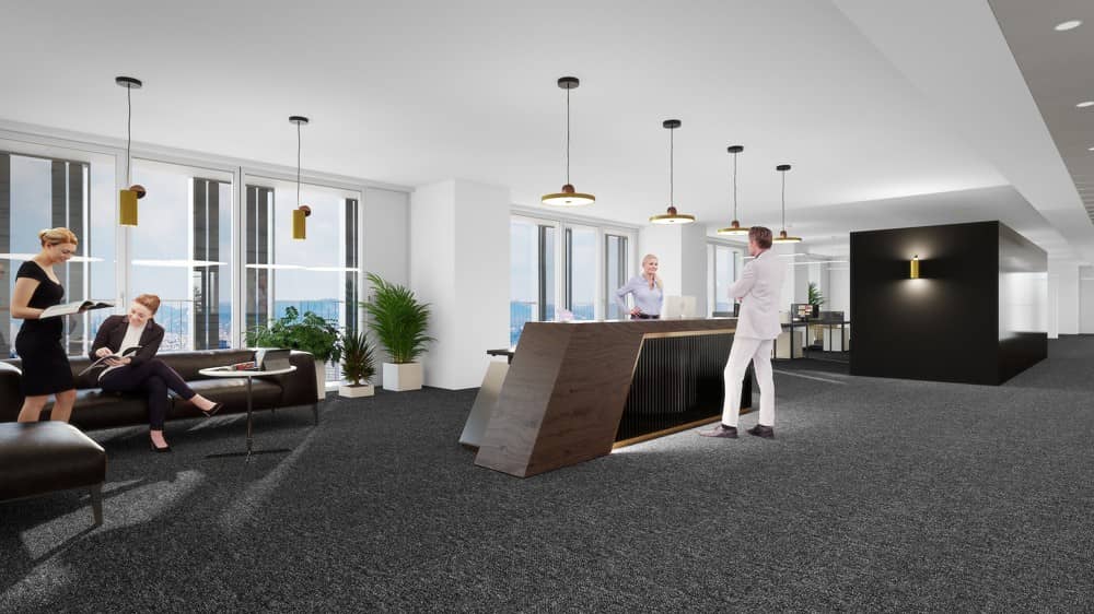 Apartment with views of the New Danube and sustainable technology in Vienna DC Tower 2? wait this is too long and includes a question mark