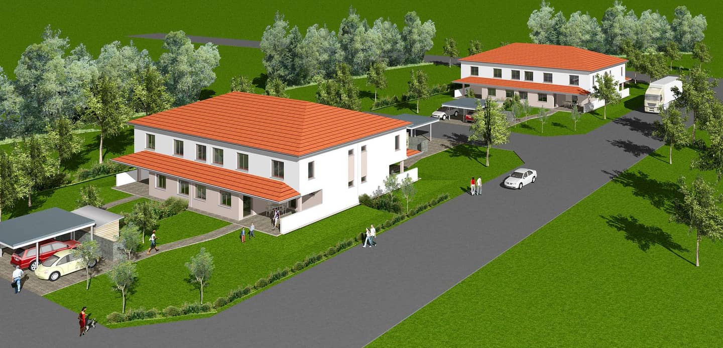 4-Zimmer-Reihenhaus in Apetlon mit Garten, Balkon und Carport