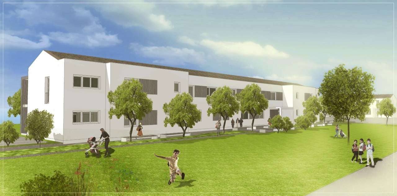 Neubauwohnung ruhiger Lage mit Zentralheizung