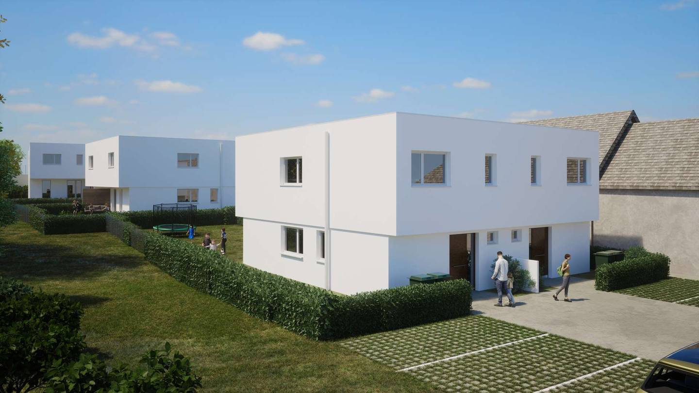 Doppelhaushälfte in Zagersdorf: 112 m², Garten 132 m², 2 Stellplätze