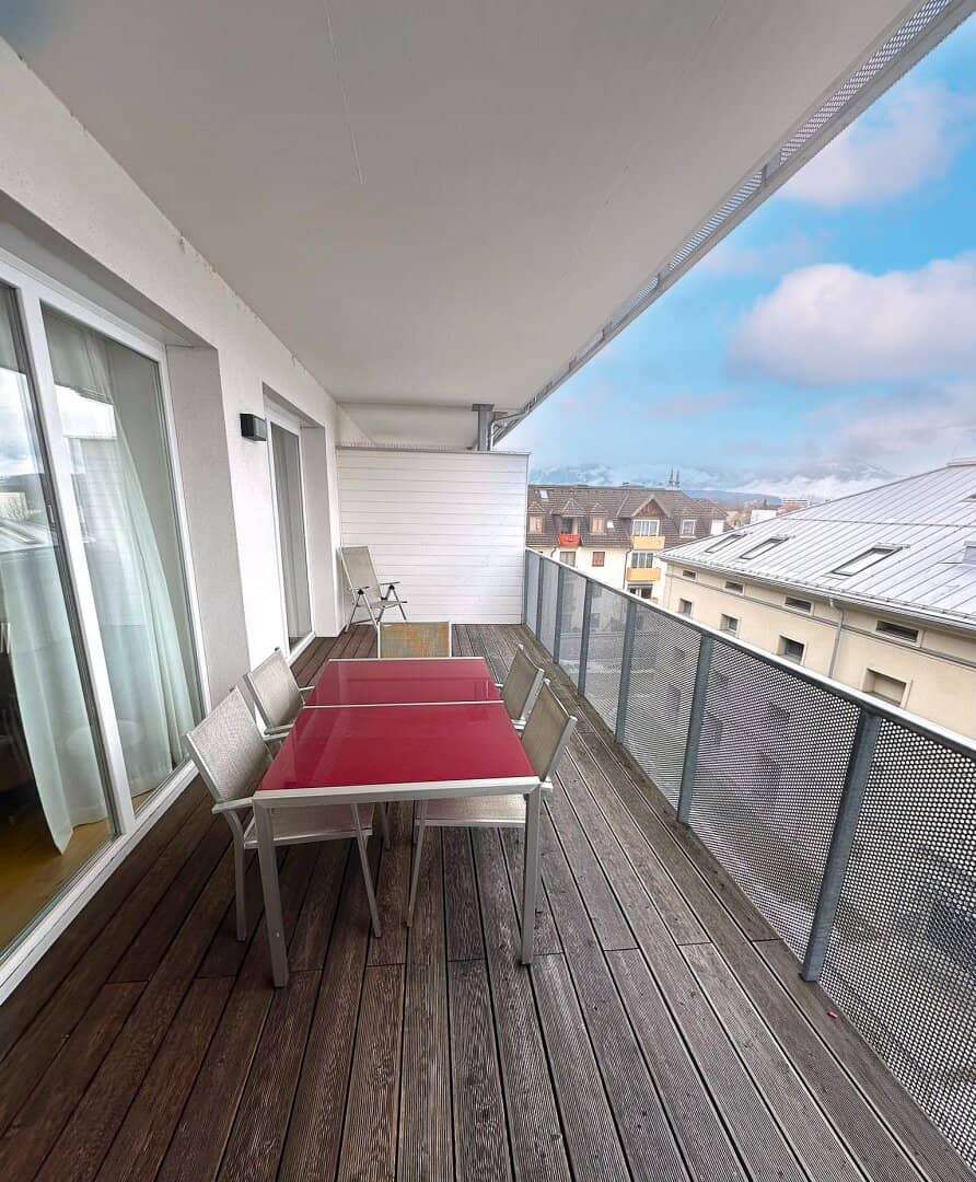 2-Zimmer Wohnung in Villach nahe Zentrum mit Balkon, möbliert