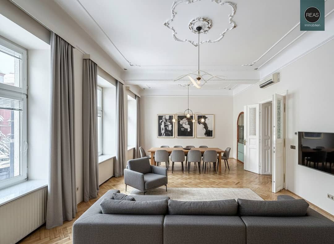 Klimatisierte Wohnung in Leopoldstadt mit U Bahn vor der Tür