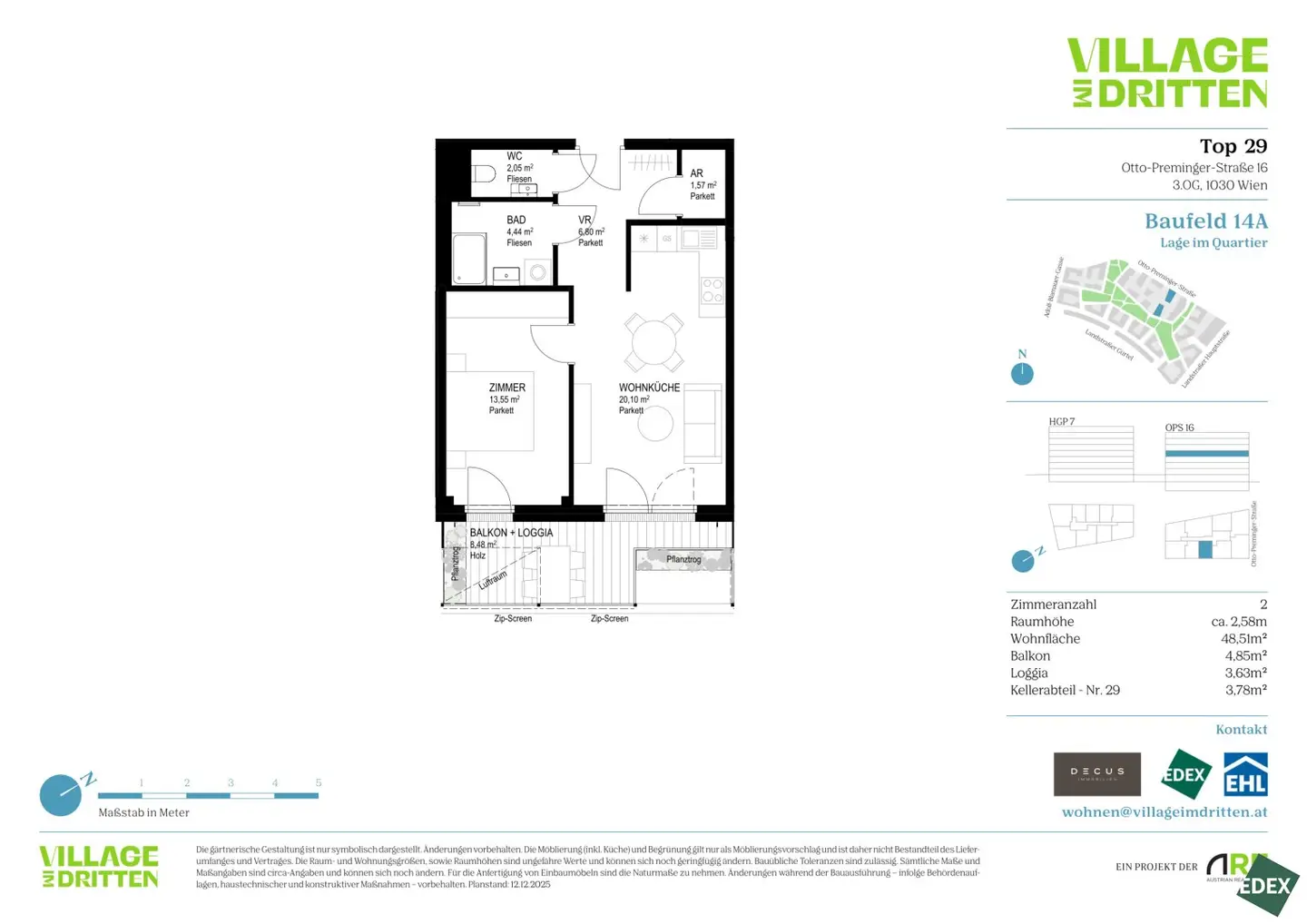 VILLAGE IM DRITTEN | BAUFELD 14A | NATÜRLICH DRAUSSEN | ANLEGER