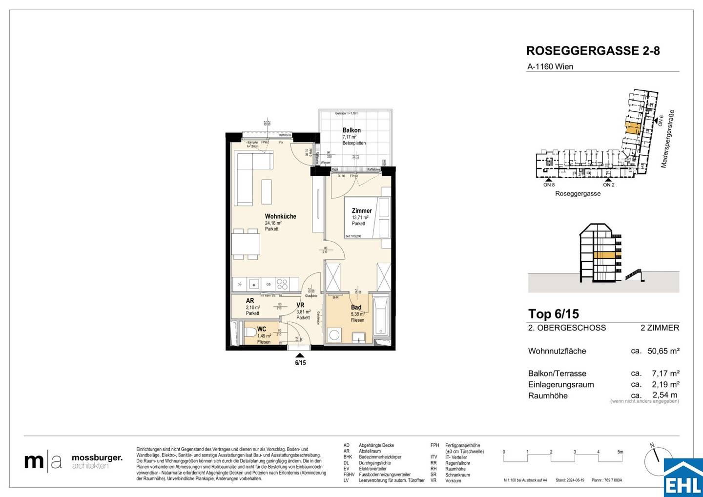 Investment apartment near Wilhelminenberg