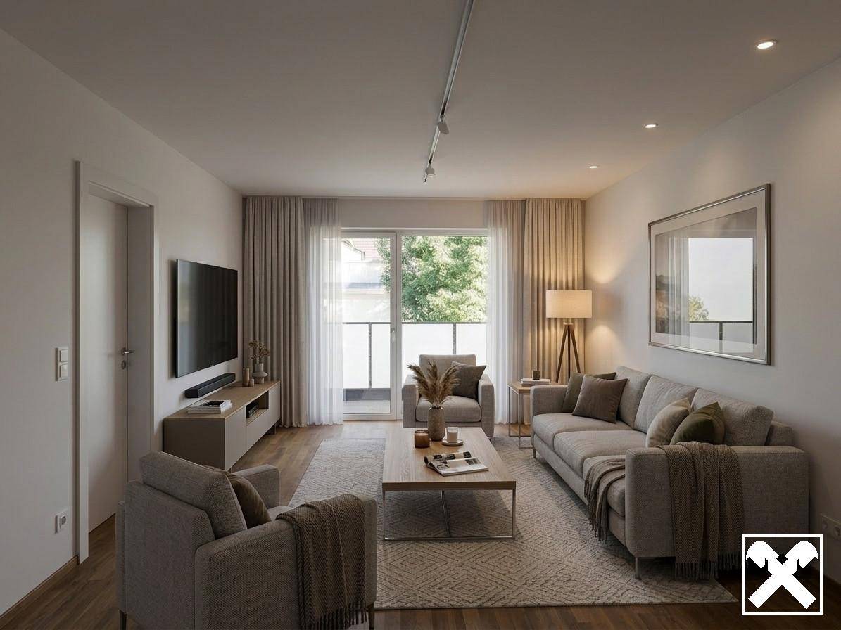 Nur noch 6 Wohnungen verfügbar! Erstbezug!  3-Zimmer Eigentumswohnung mit Loggia!