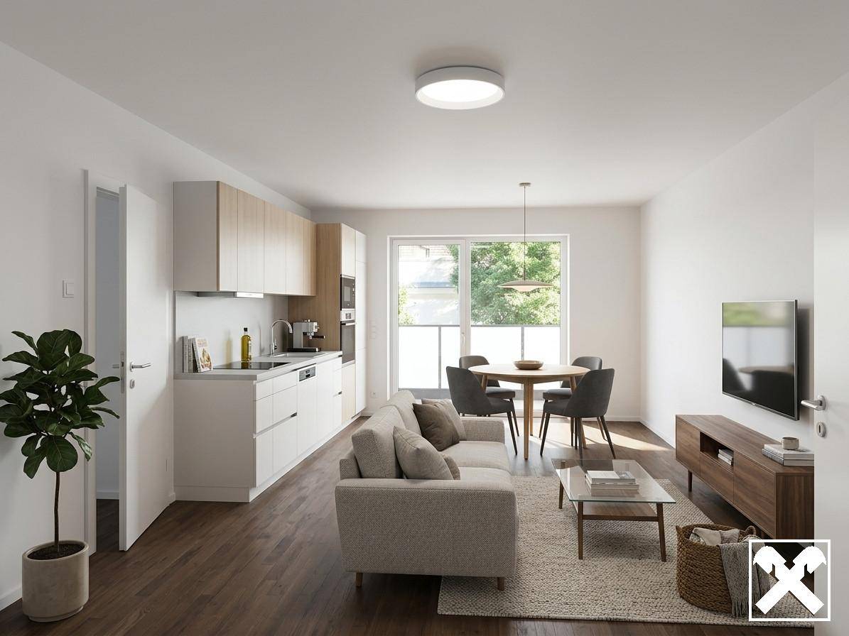 Newly built apartment with loggia and parking included