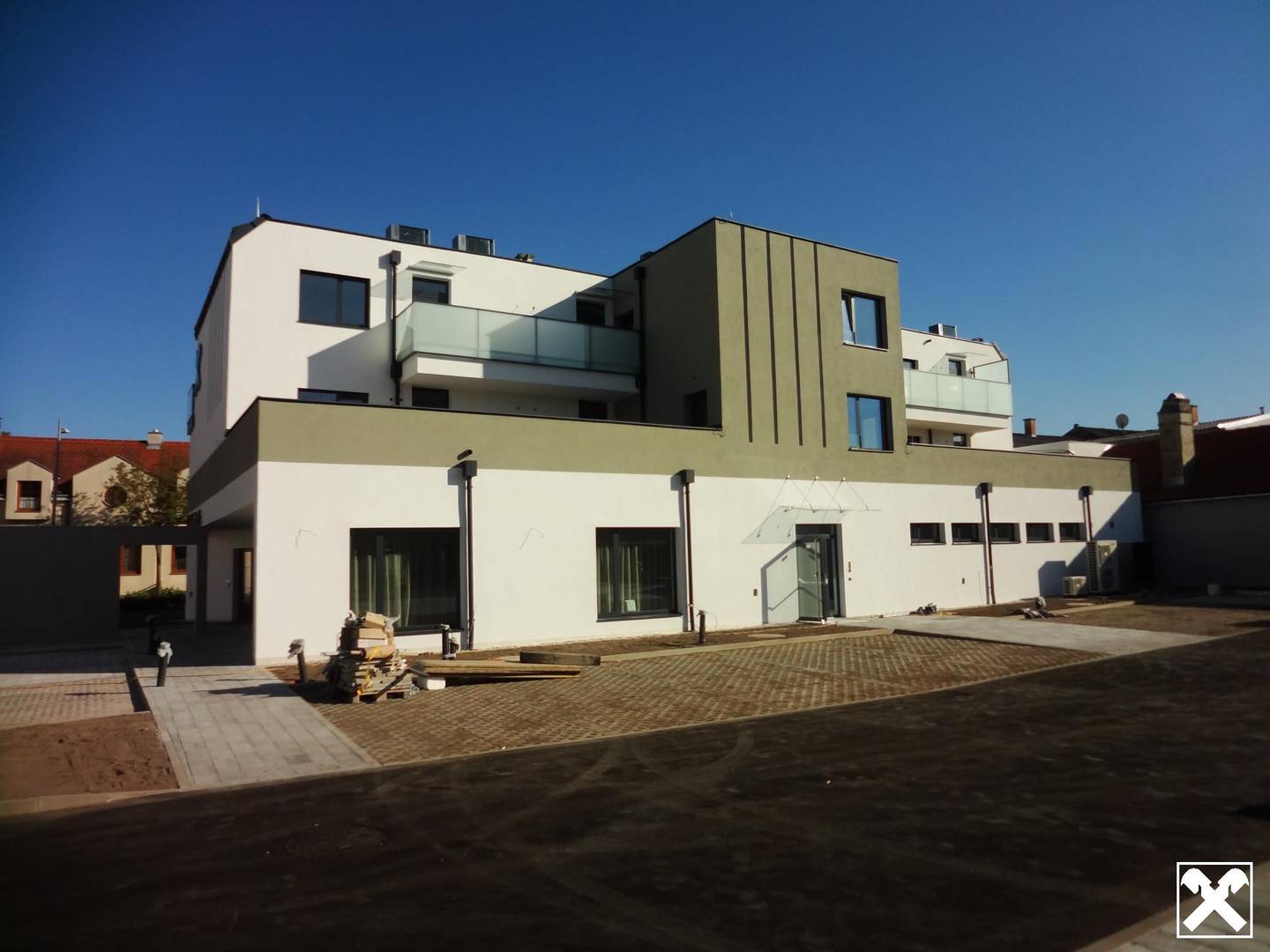 First occupancy balcony apartment by Neufeldersee