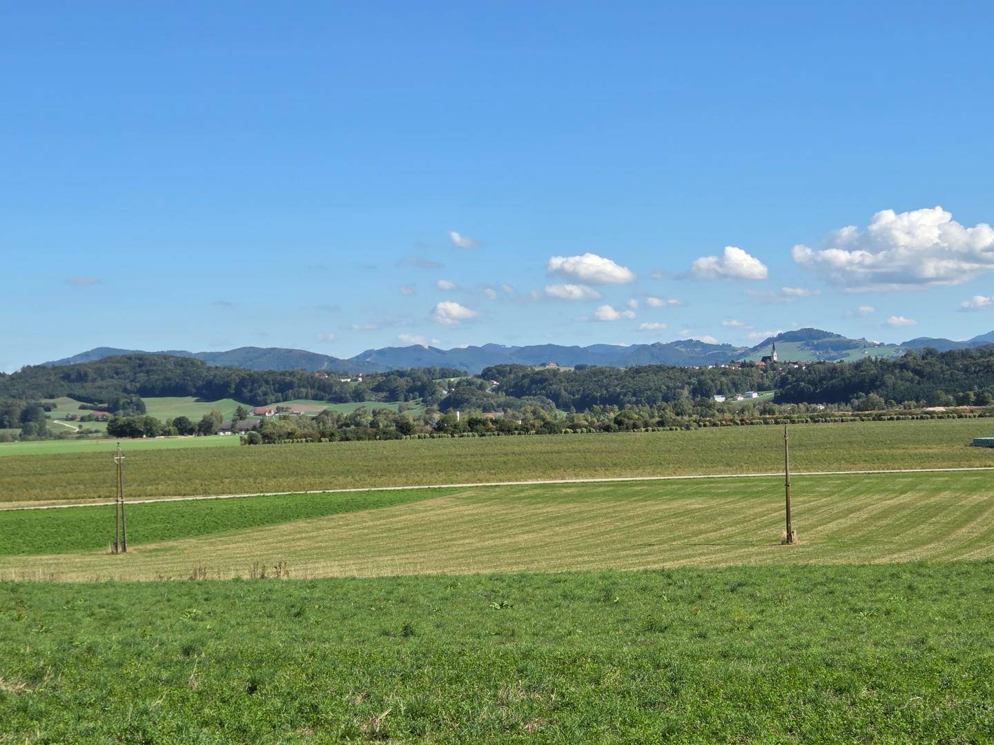 Unverbaubare Fernsicht! 1.531 m² großes Hang-Baugrundstück OHNE Bauzwang und OHNE Bebauungsplan in Steusiedlung am Land!
