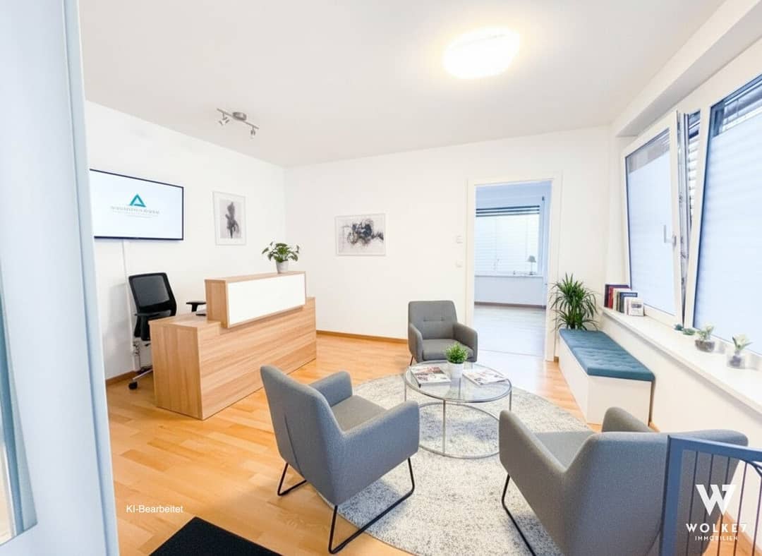 Helle Ordinationsfläche / Geschäftsräumlichkeit im Erdgeschoss – modern & effizient | U6 Alser Straße | St. Anna Kinderspital