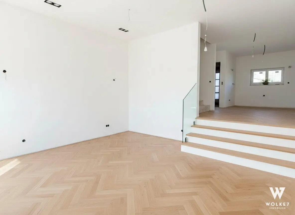 Neue Doppelhaushälfte in Wien: 5 Zimmer, Balkon & Terrassen - Erstbezug I Belagsfertig I PKW Stellplatz