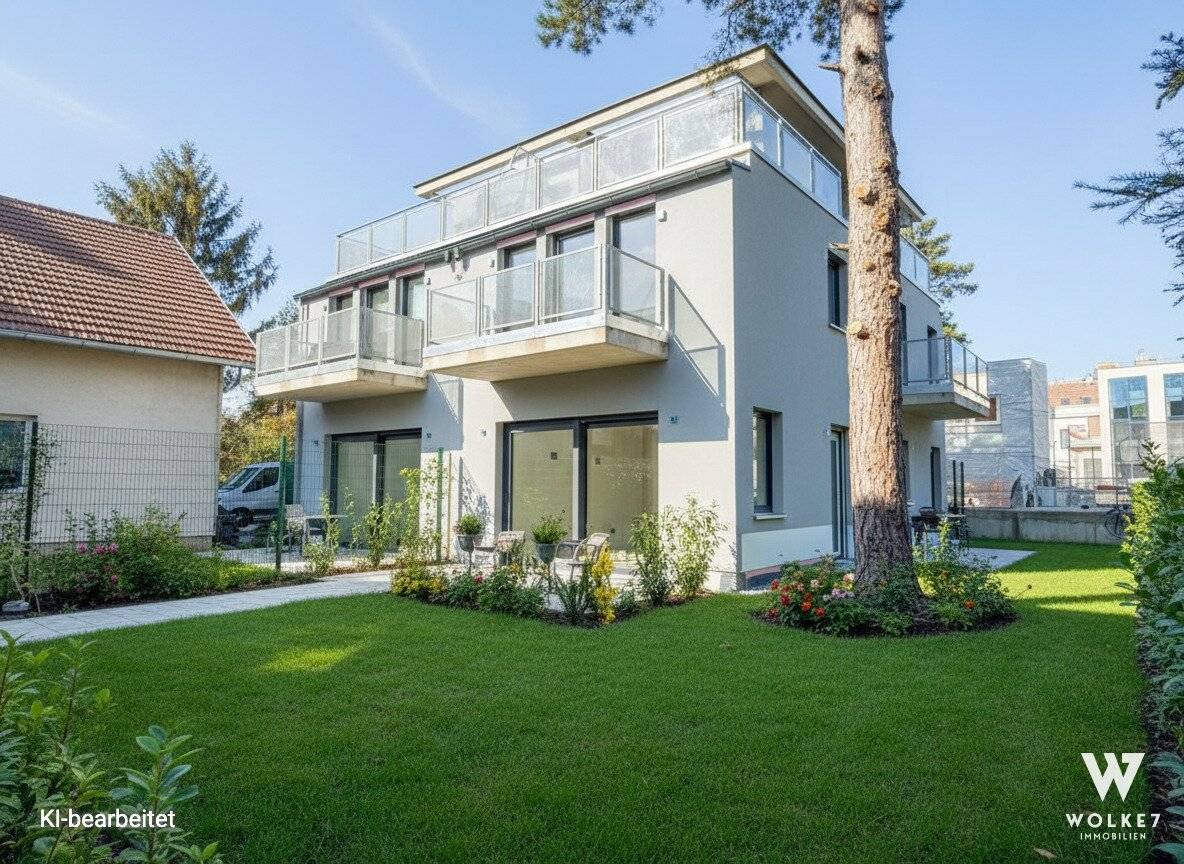 Neue Doppelhaushälfte in Wien: 5 Zimmer, Balkon & Terrassen - Erstbezug I Belagsfertig I PKW Stellplatz