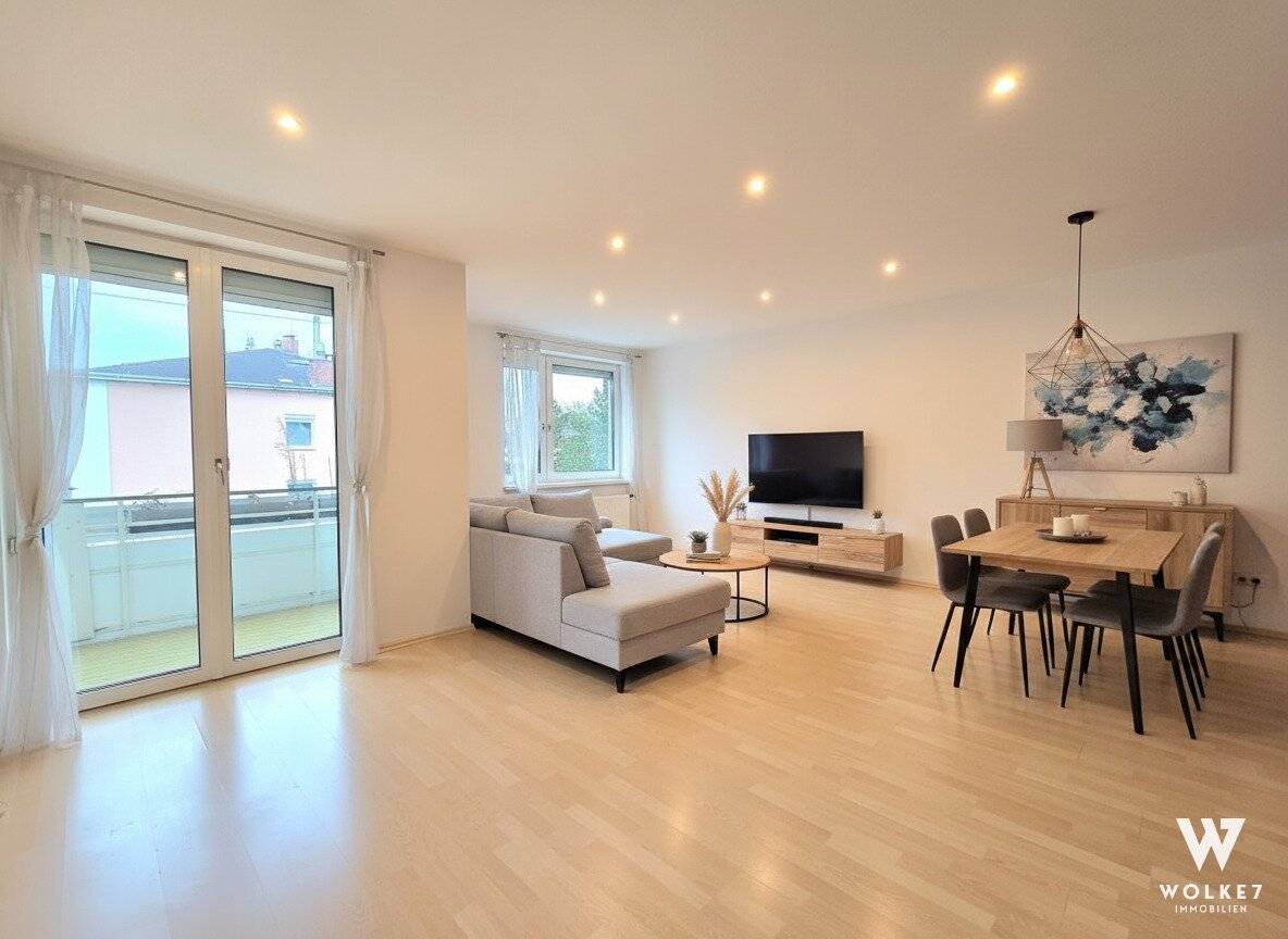Wohnung mit zwei Loggien in zentraler Lage