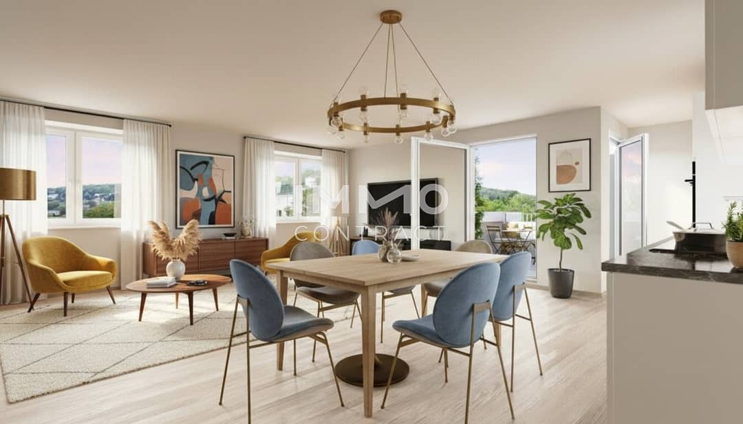 Wohnung Neubau mit Loggia und Gratis Küche