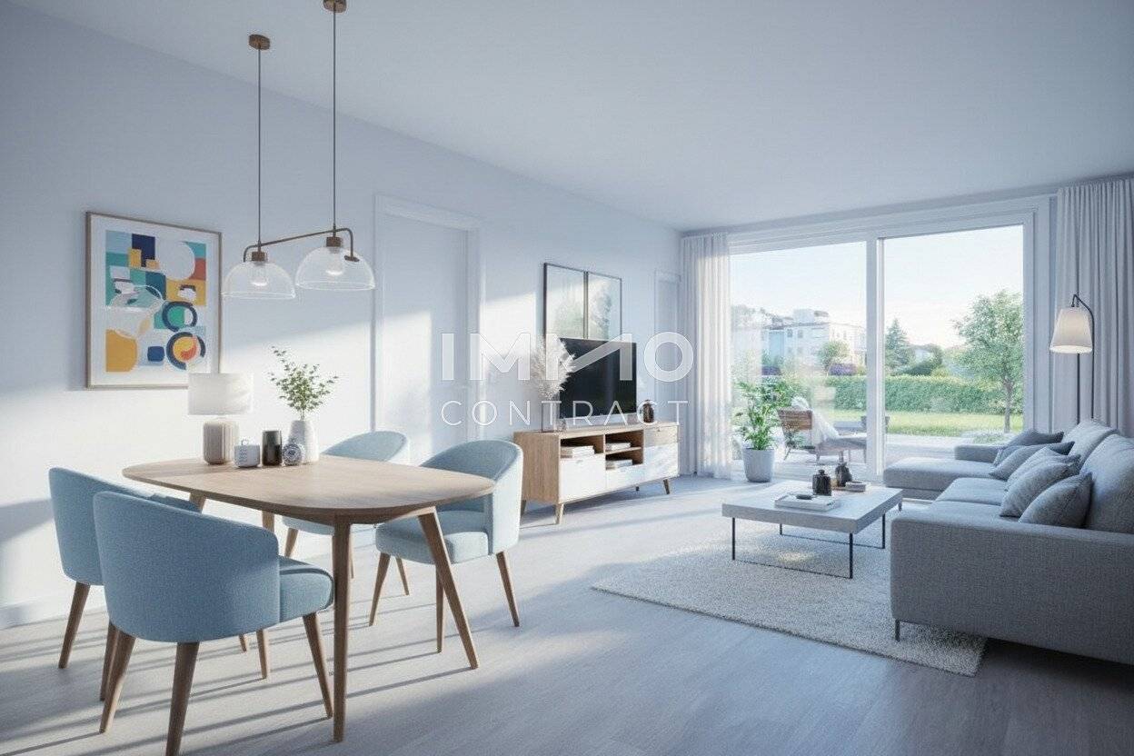 Modern apartment with loggia and kitchen included