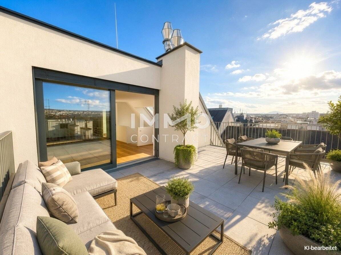 First occupancy accessible apartment with terrace