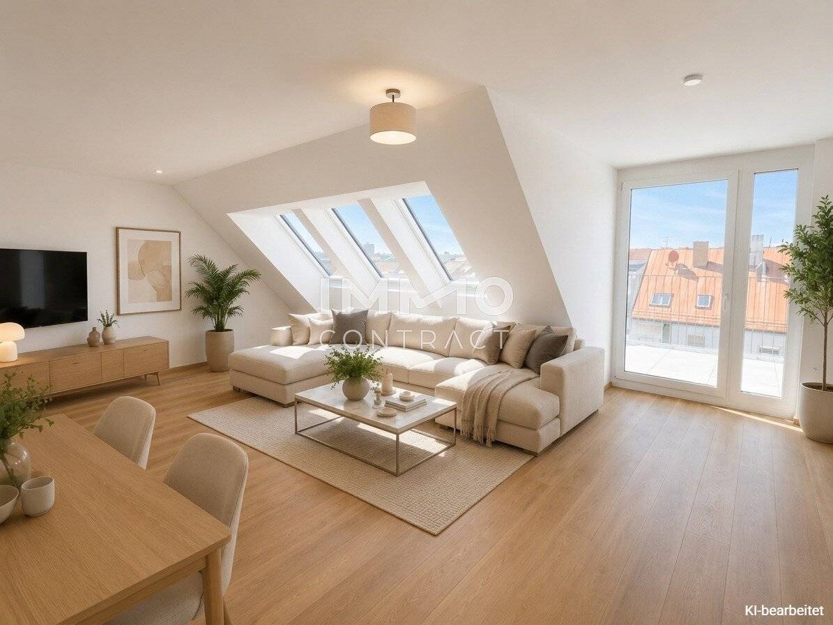 Apartment with balcony and terrace near U4