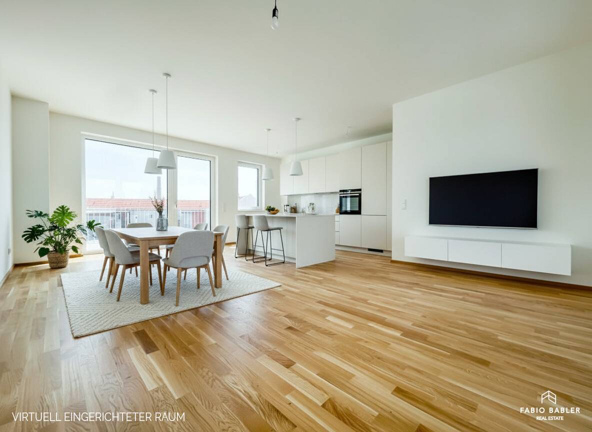 Dachgeschosswohnung mit privater Dachterrasse