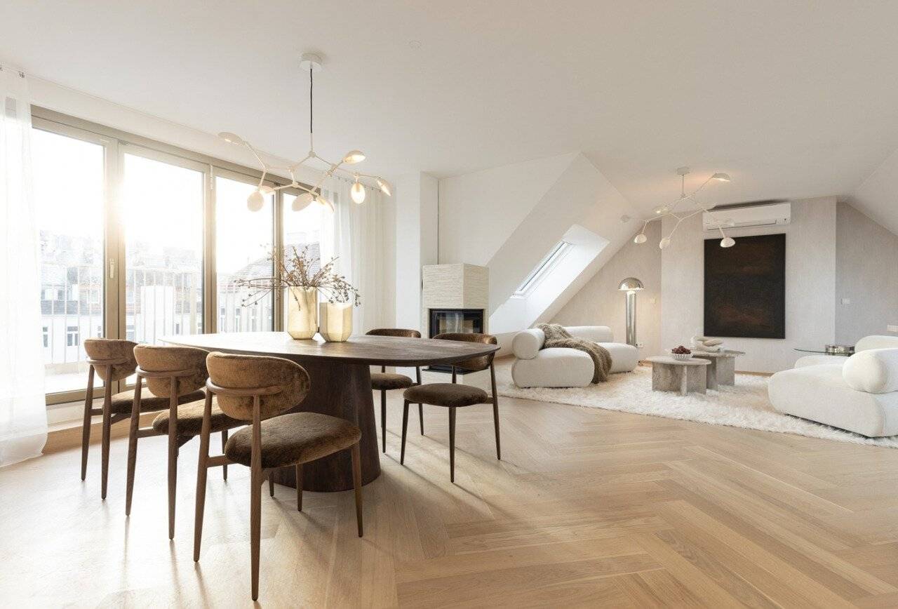 Loft-style penthouse for discerning buyers - sustainable living with panoramic view