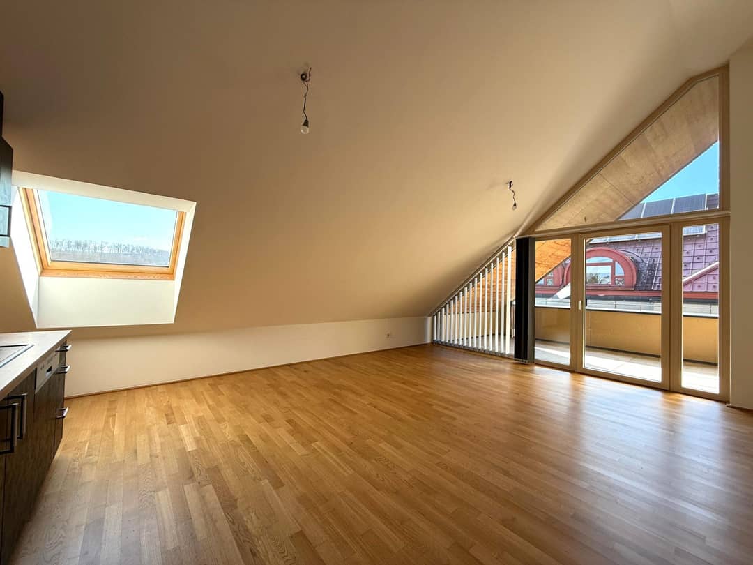 Newly built apartment with large loggia and lift