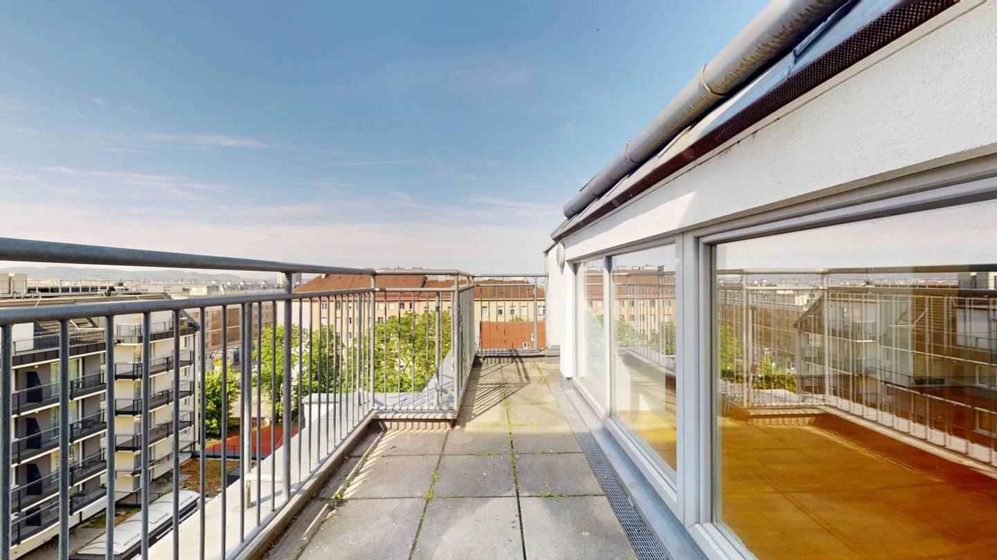 Dachgeschosswohnung mit Terrasse am Wienerberg