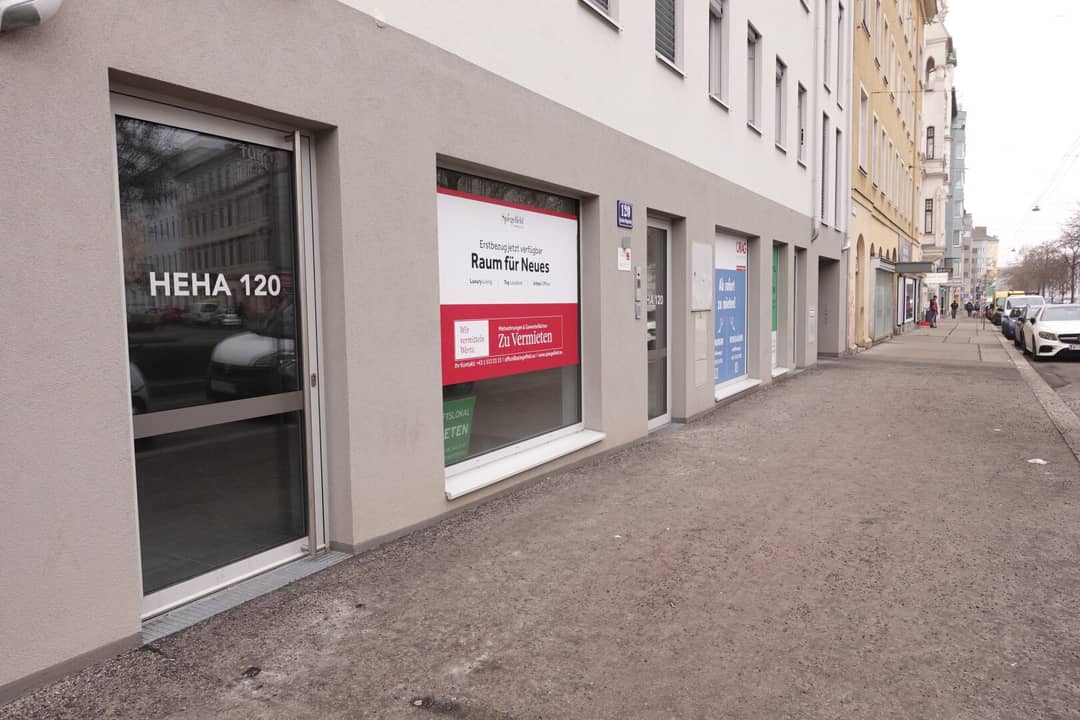 110 m² Geschäftslokal mit 36 m² Lager, ERSTBEZUG in Hernals, Wien