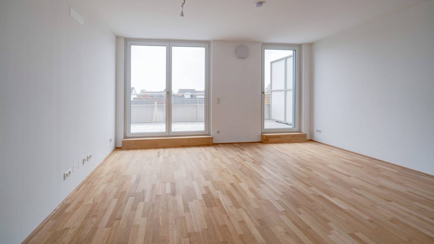 Dachgeschosswohnung Erstbezug mit zwei Terrassen Nähe Bahnhof