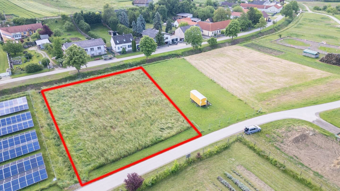 Grundstück in Ruhelage in Eibesthal (Mistelbach) ca. 675–750 m²