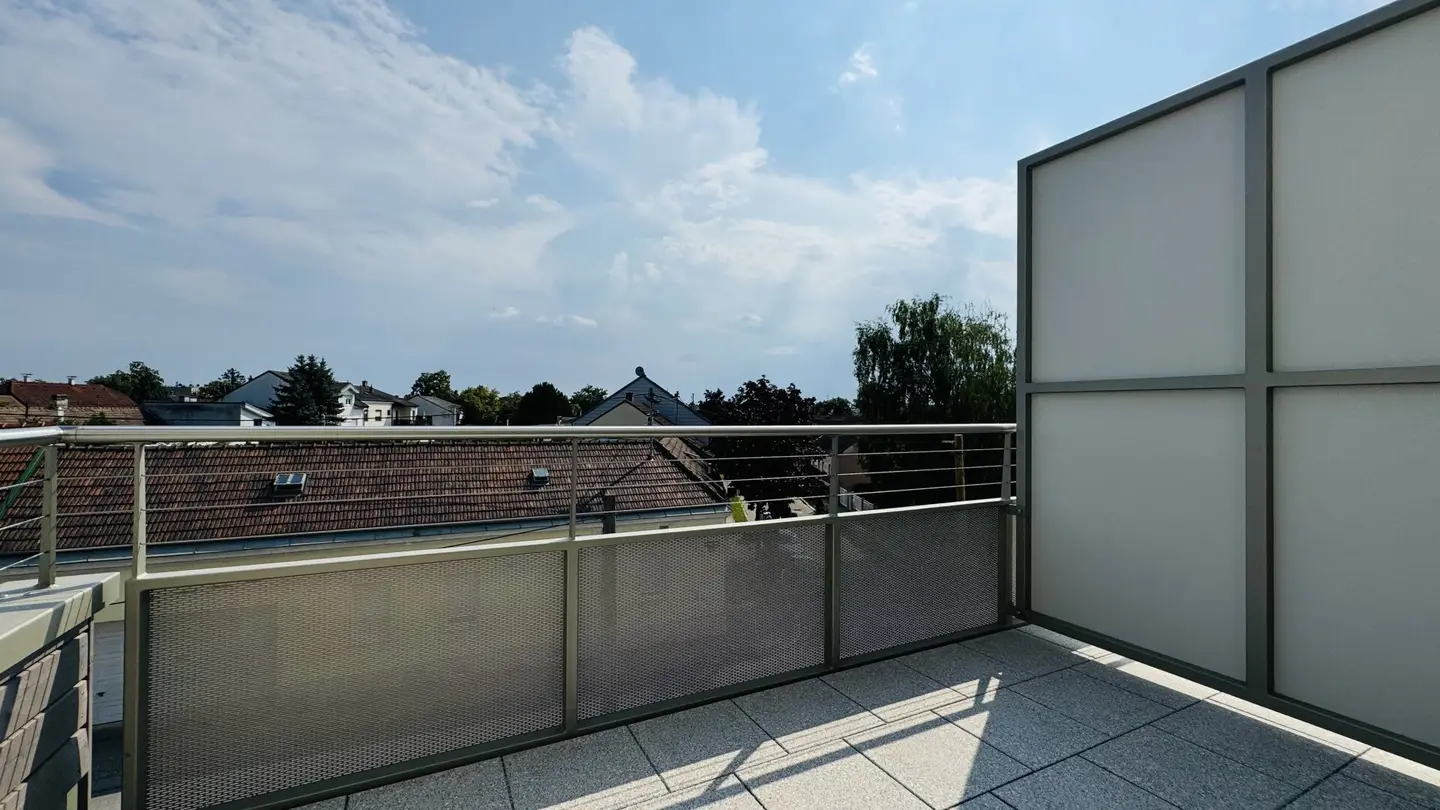Dachgeschosswohnung Erstbezug Balkon am Bahnhof