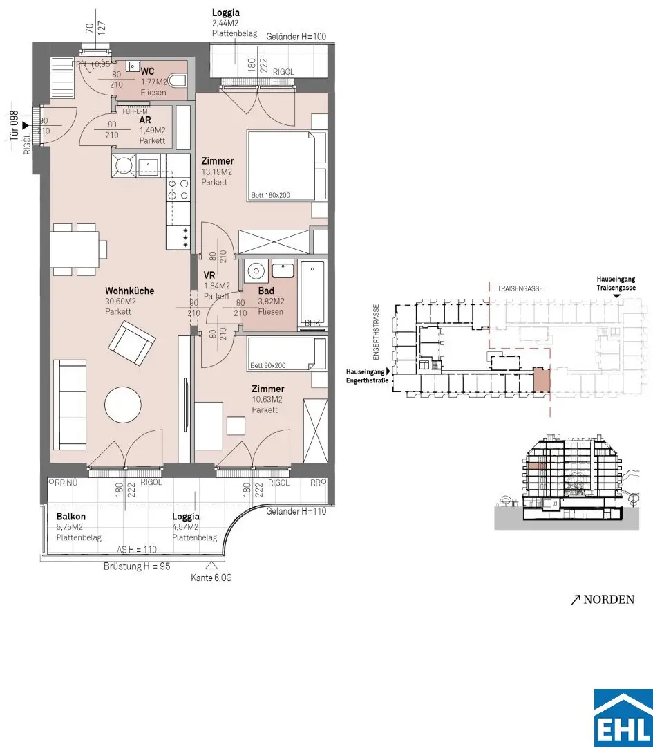 Luxuriös über den Dächern Wiens: Dachgeschoßwohnungen und Penthouses