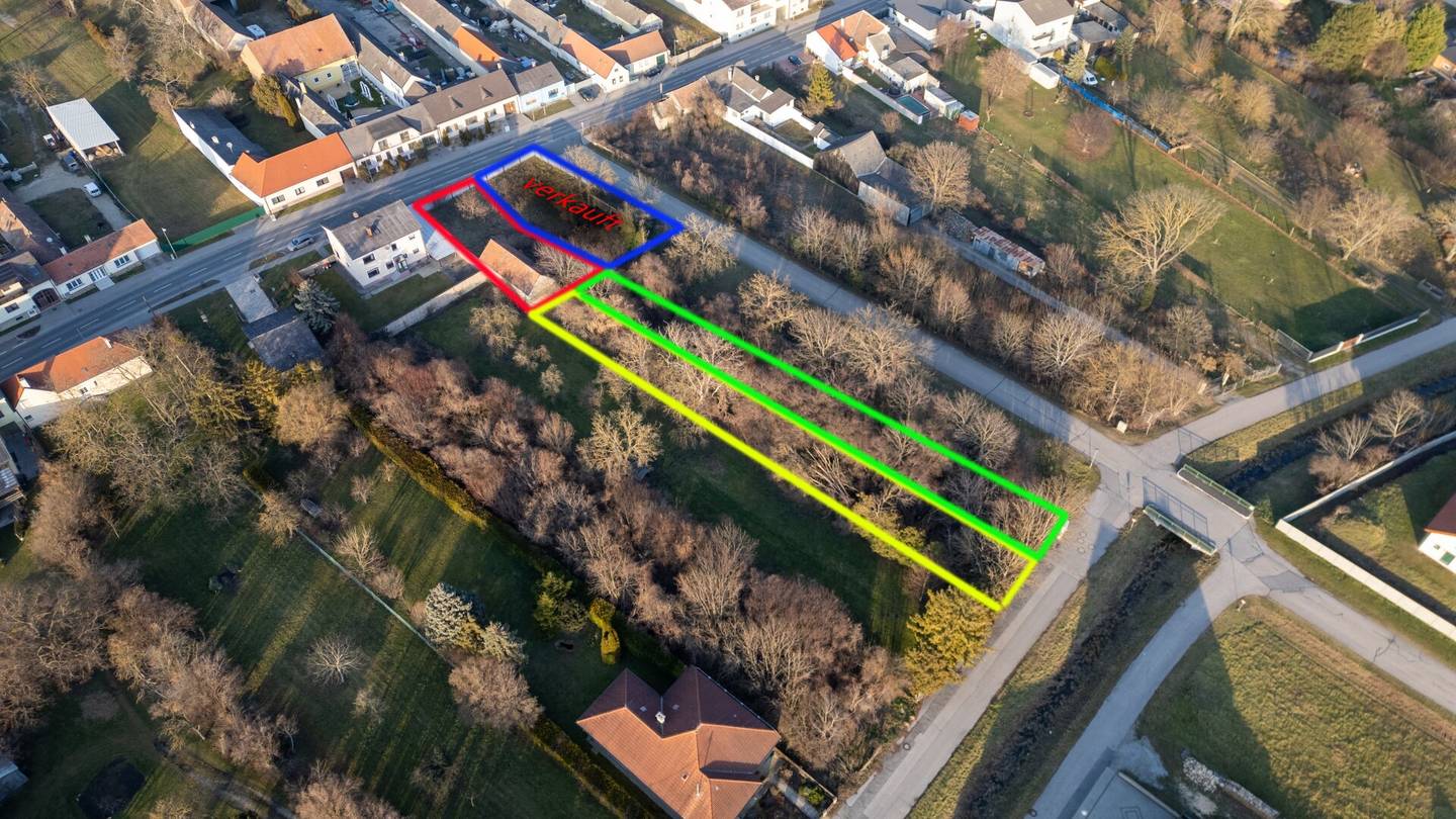 Bauland Agrar in Loimersdorf, Baugrund 570 m², 60% Bebauung