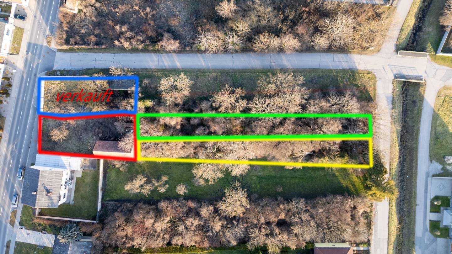 Bauland Agrar in Loimersdorf, Baugrund 570 m², 60% Bebauung