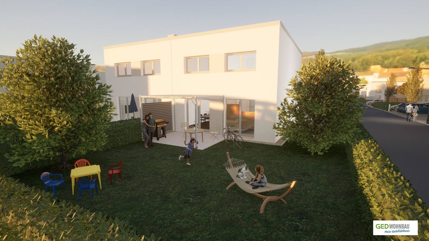 Neubau-Doppelhaushälfte in Königstetten – 4 Zimmer, 102 m² Garten