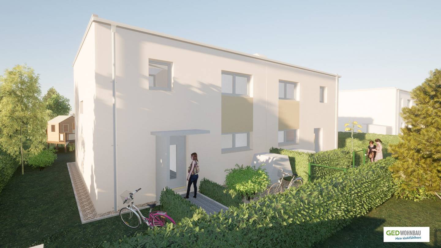 Niedrigenergie-Doppelhaushälfte in Königstetten: Erstbezug, 111,9 m²