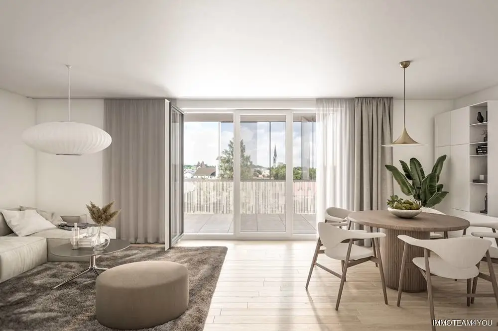 Ground floor apartment with Traunstein view