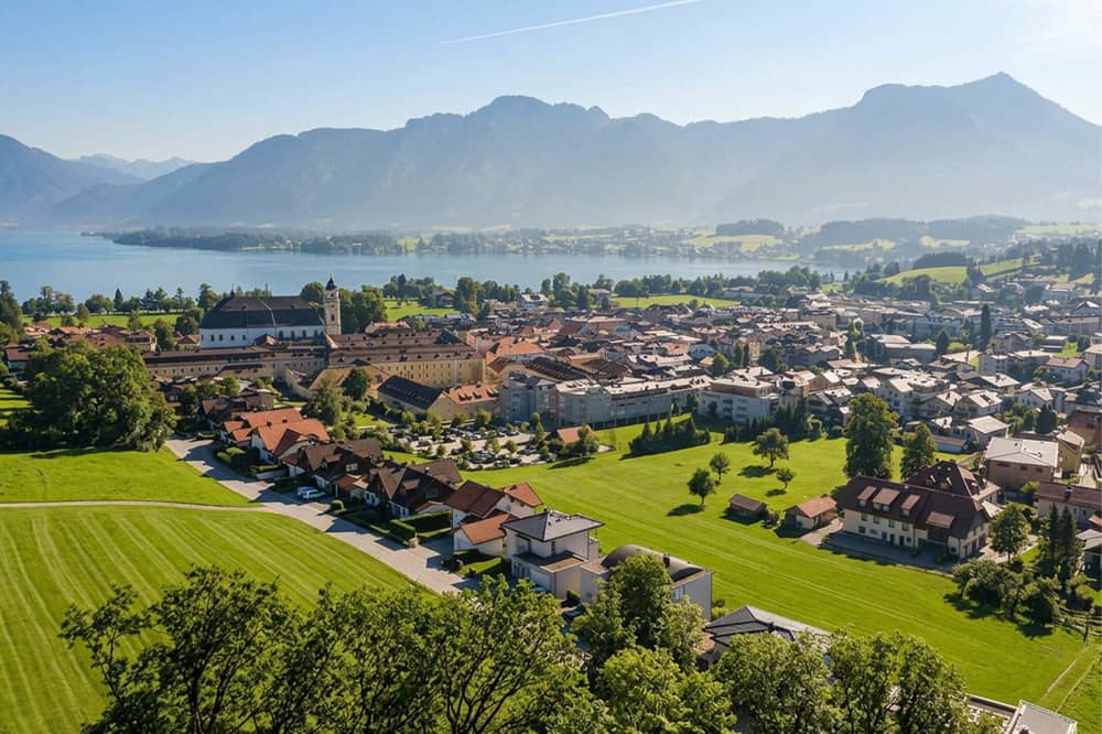 Architektenhaus in Mondsee mit Panoramablick, 185,68 m² Wohnfläche