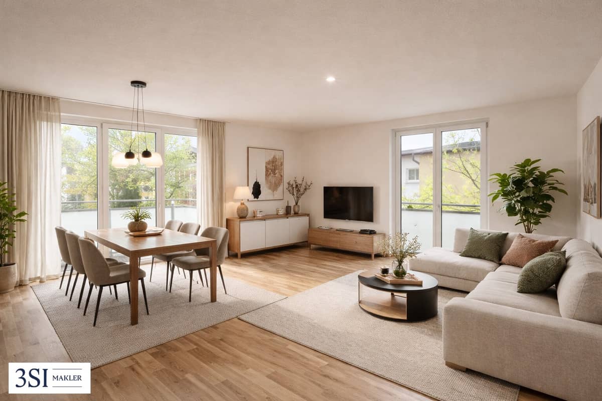 Stilvolle 3-Zimmer-Wohnung mit Balkon in Döbling, Wien – 82 m²