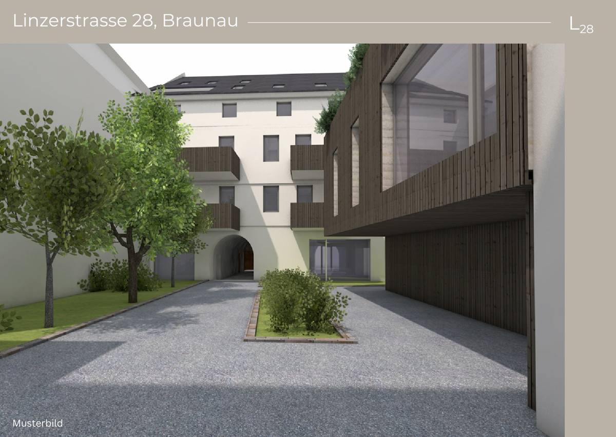 Zinshaus Renditeobjekt in Braunau am Inn – 13 Wohnungen & Garagen
