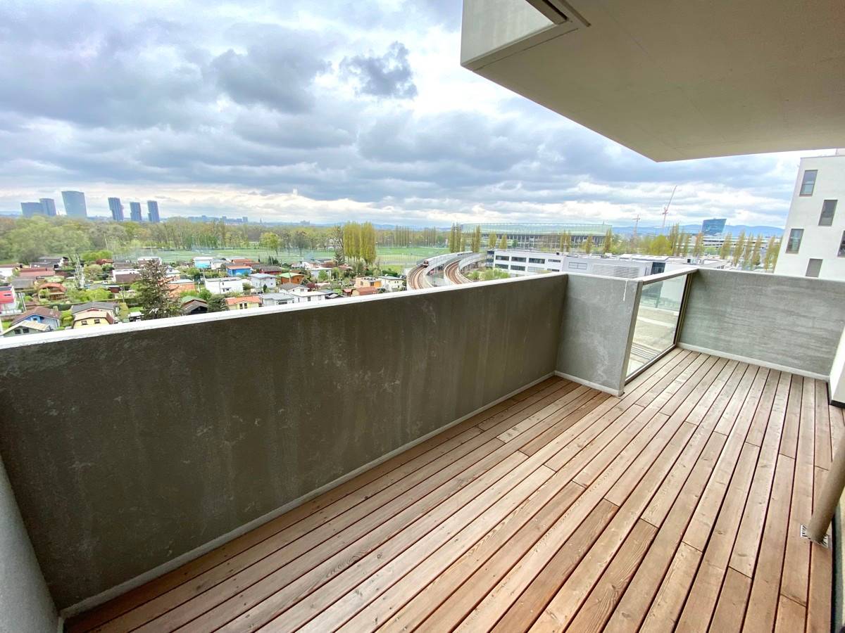 Moderne 1-Zimmer-Wohnung mit Terrasse nahe U2 Donaumarina in 1020 Wien