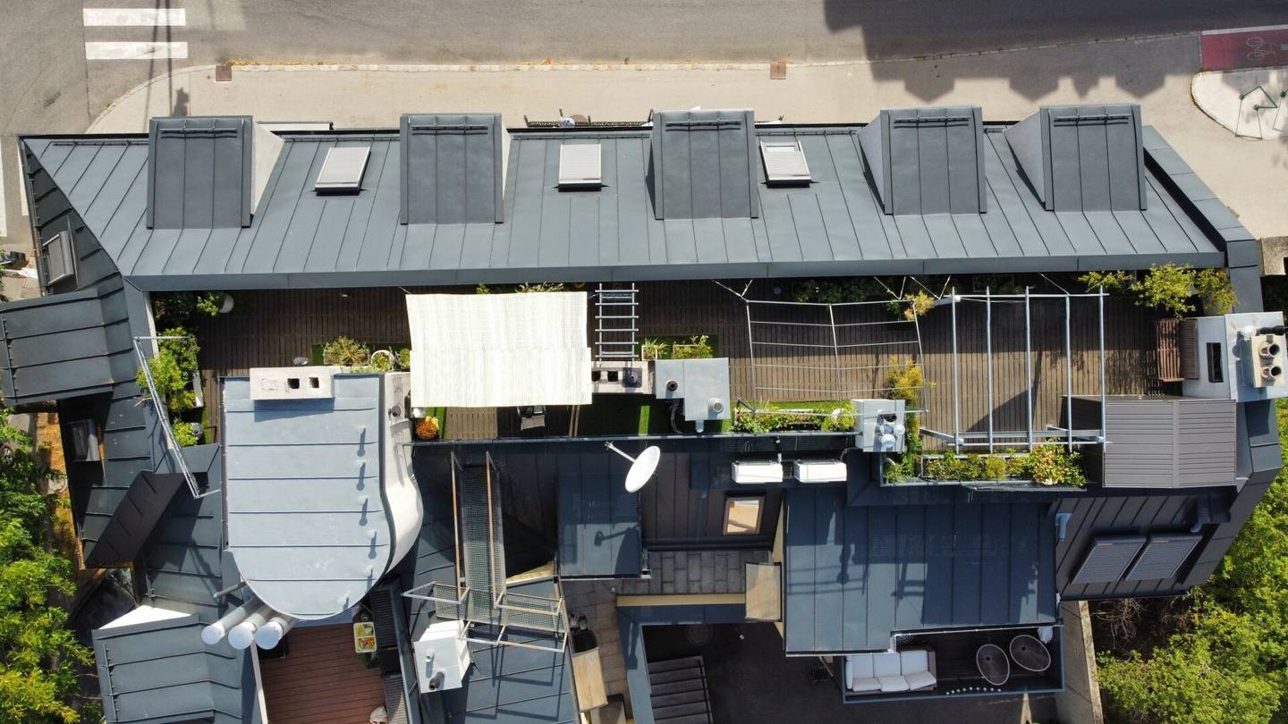 Exklusive Dachgeschosswohnung mit 80m² Panorama-Terrasse nähe Schlosspark Laxenburg
