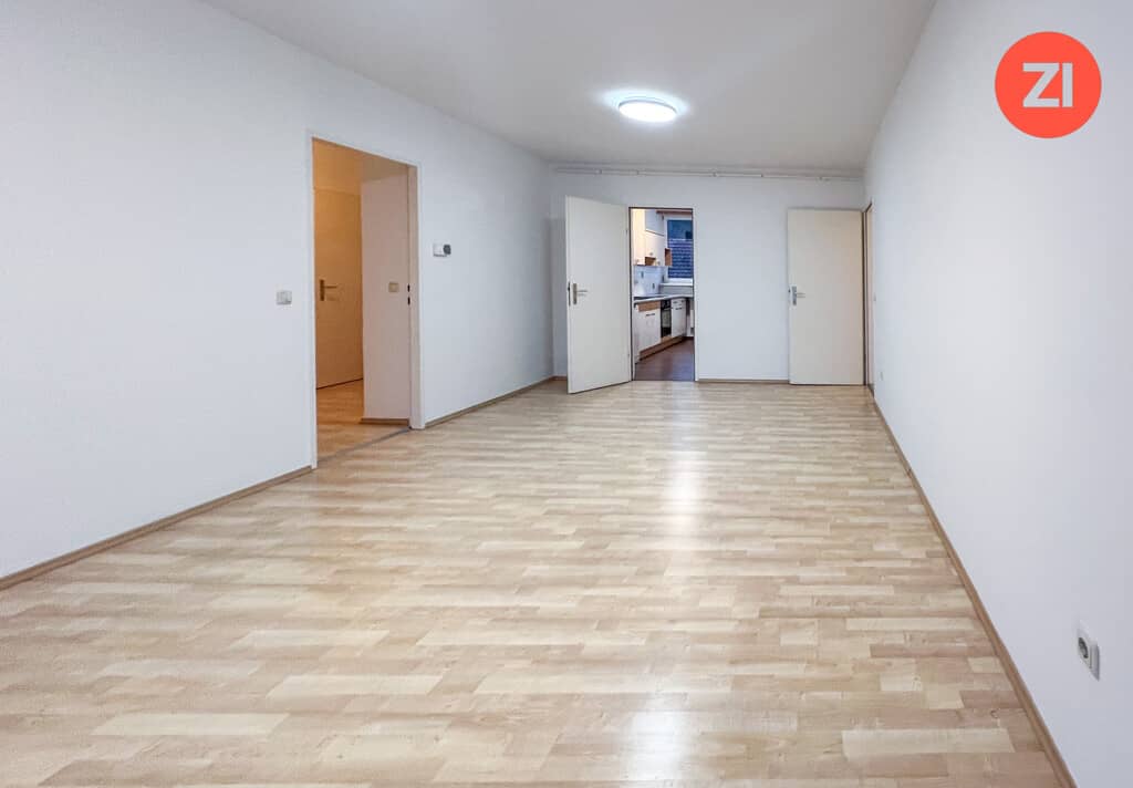 Subsidized apartment with loggia in the center