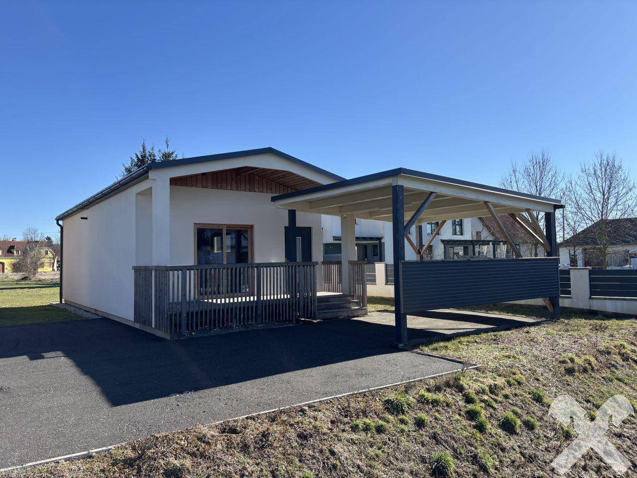 Modernes Bungalow-Wohnhaus in Wörth an der Lafnitz mit 48 m² Terrasse
