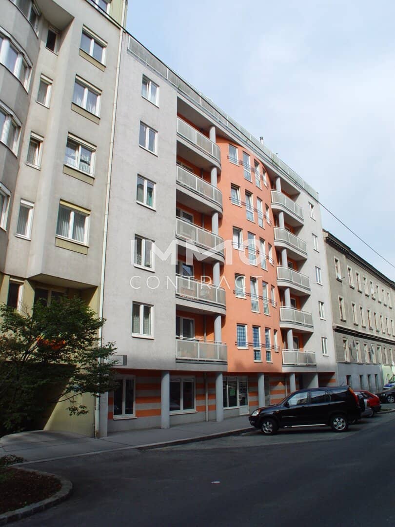 Interesting MEG investor shares at 20.Brigittagasse 13, Object 240/10000 shares with 42 apartments, 1 commercial unit and 42 garage spaces rented