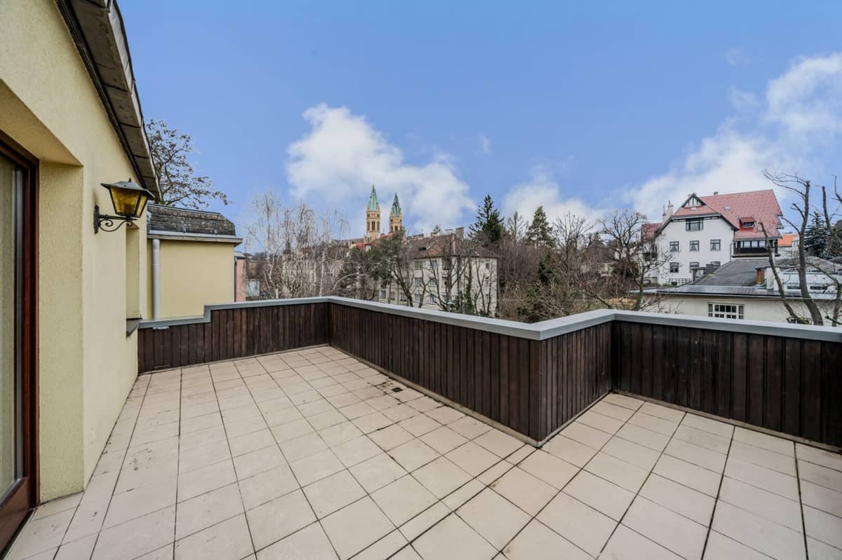 2-Zimmer-Wohnung mit Terrasse in Döbling, ruhige Grünlage Wiens