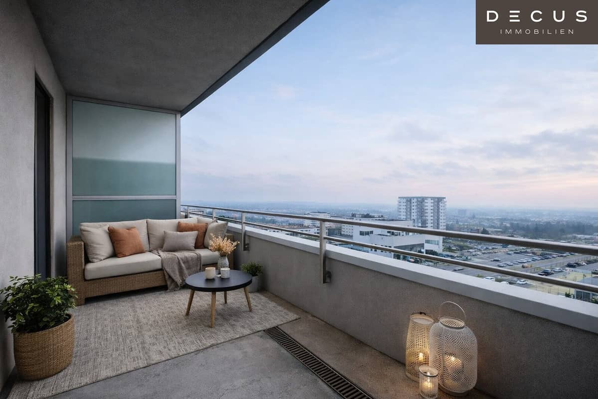 2-Zimmer-Wohnung mit Loggia und Weitblick nahe Wienerberg, Wien 1100