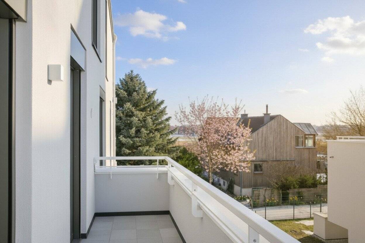 Top floor apartment with terrace newly built