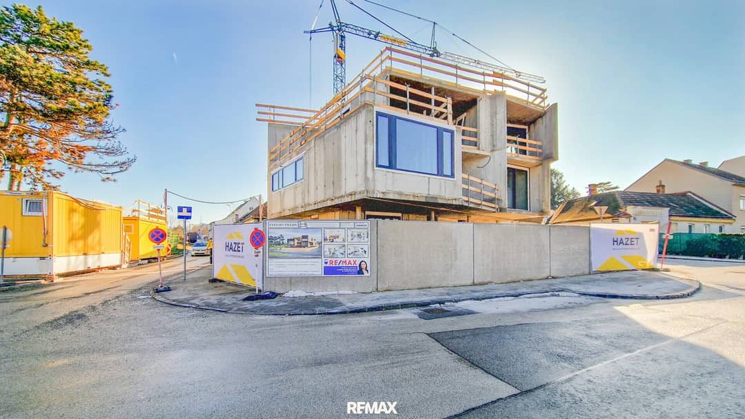 Moderne Twin-Villen in Schwechat mit Panoramablick und Grünruhelage