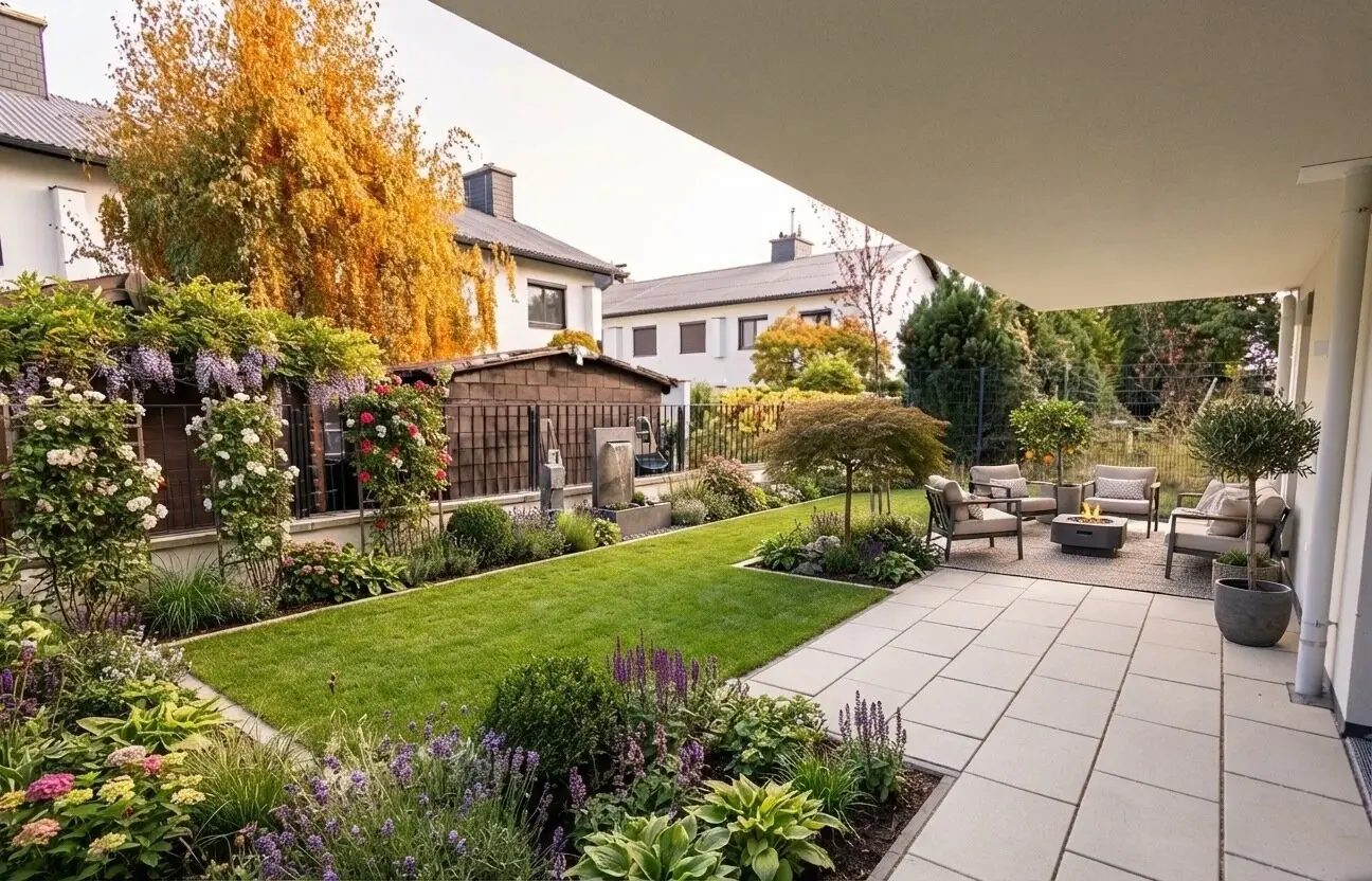 Erdgeschosswohnung Erstbezug mit Terrasse und Garten