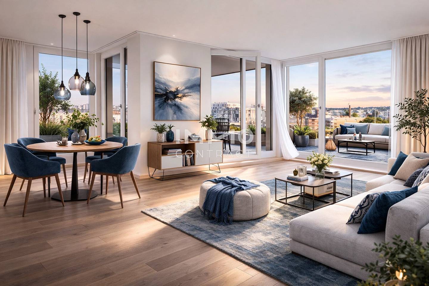Neubauwohnung Erstbezug Balkon nahe Rosenhügel