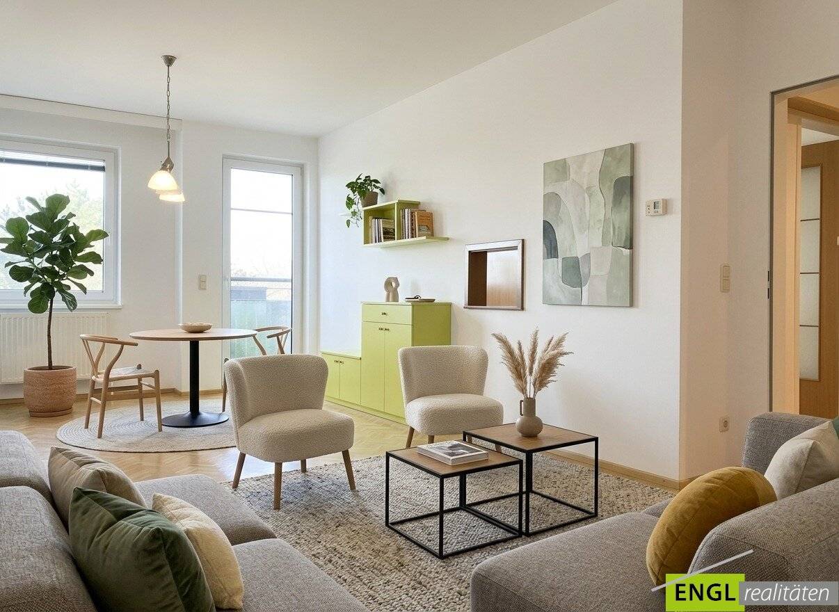 Wohnung mit Balkon und Stellplatz in ruhiger Lage