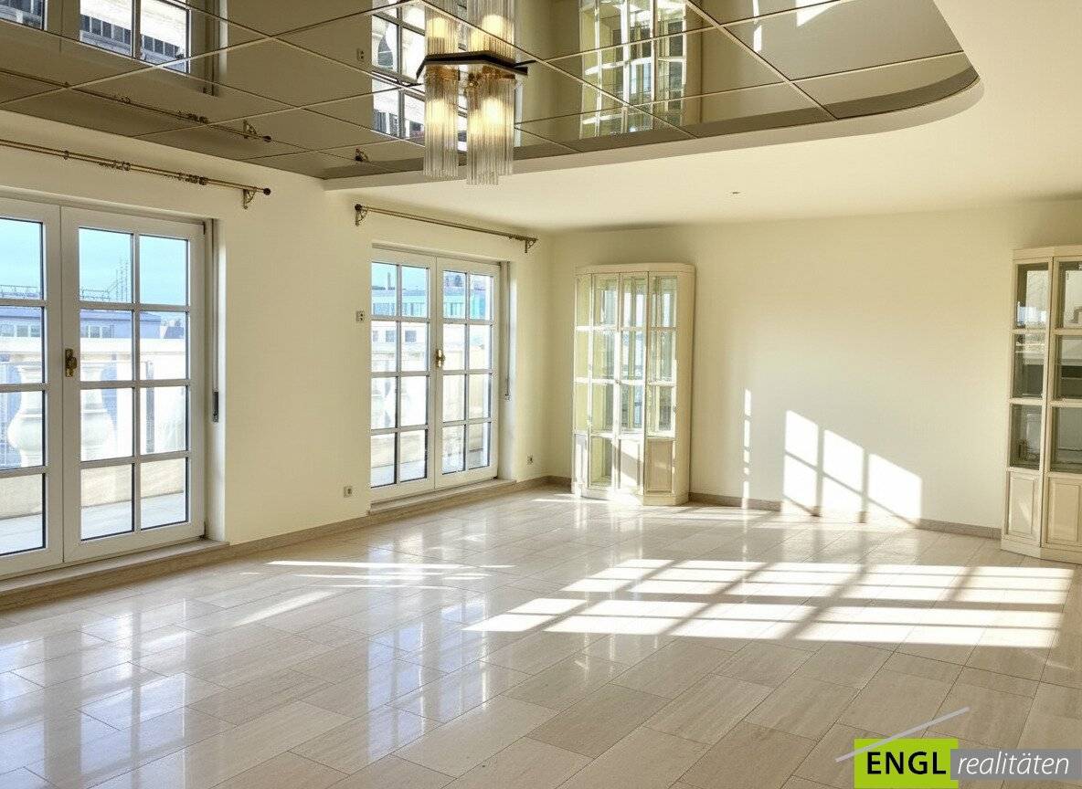 Helle Maisonette mit Balkon und Wintergarten nahe Stephansdom in Wien